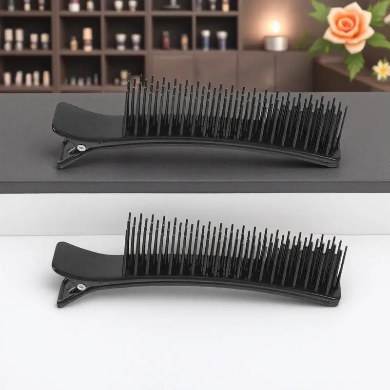 2Pcs Hairdressing Clips Salon Sectioning Hair Cutting Dye Styling Multi Function Layering Hair Salon Clips Hairstylist Clip