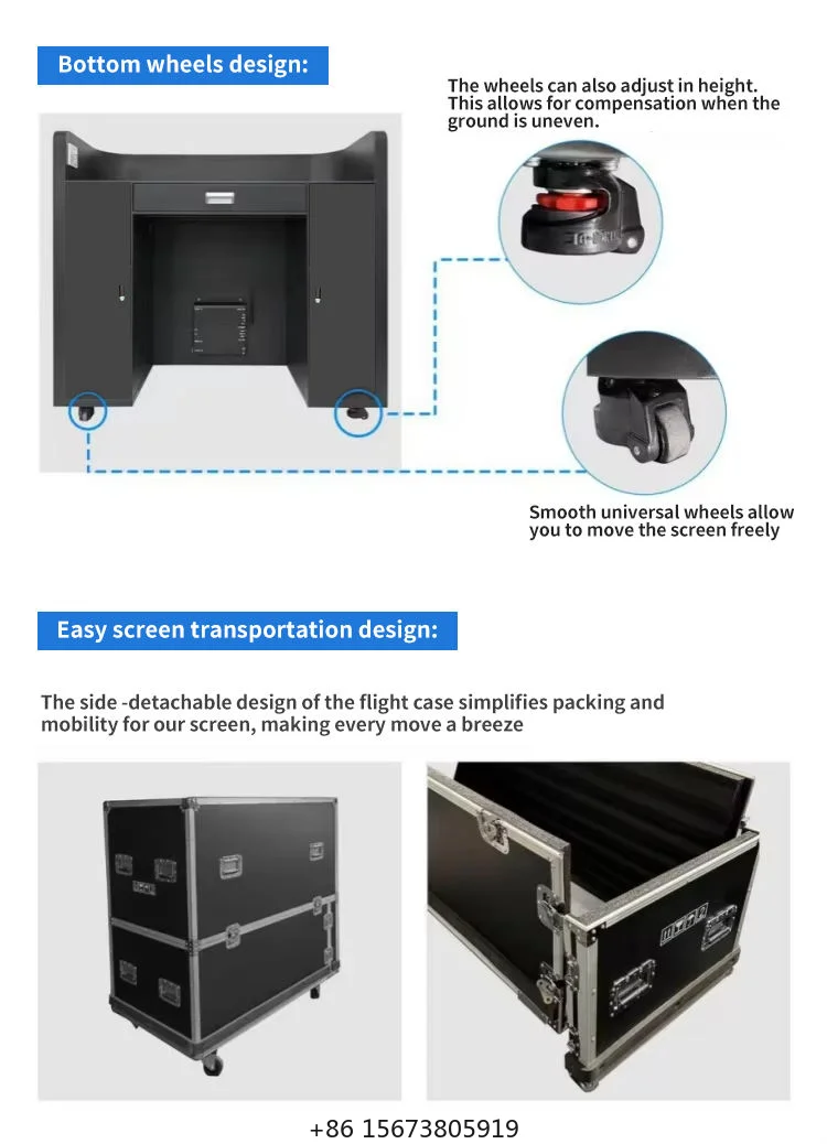 3840Hz Outdoor DJ Booth Table Led Display Video Screen P3.91 P4.81 Curved Aluminum Dj Booth for DJ and Ehxibition Festivals