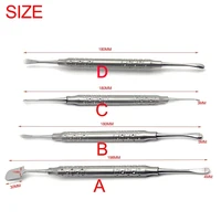 Elevador periosteal Dental, separador de extremos dobles, herramienta de elevación sinusal de implante, instrumento quirúrgico para periodoncia de cirugía Oral