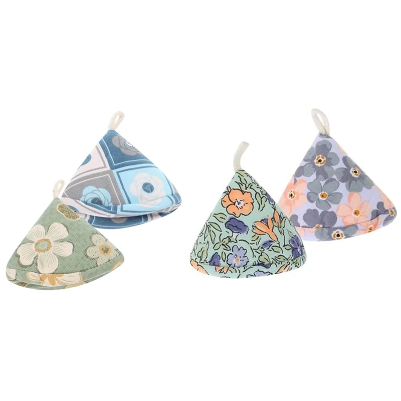 BMBY-Pot Lid Cap Triangular Pot Cap Heat Insulation Pot Handle Cover Pot Ear Cover Heat Insulation Cover