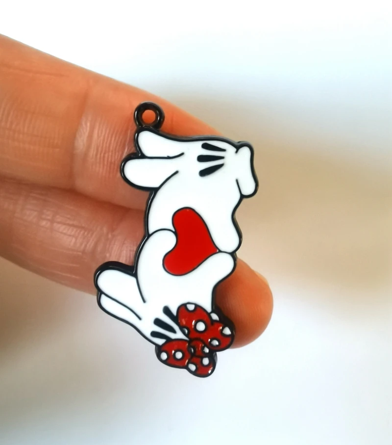 

10 PCS Charm Earrings DIY Key chain Necklace Pendant Bracelet Jewelry Handmade Findings Gift