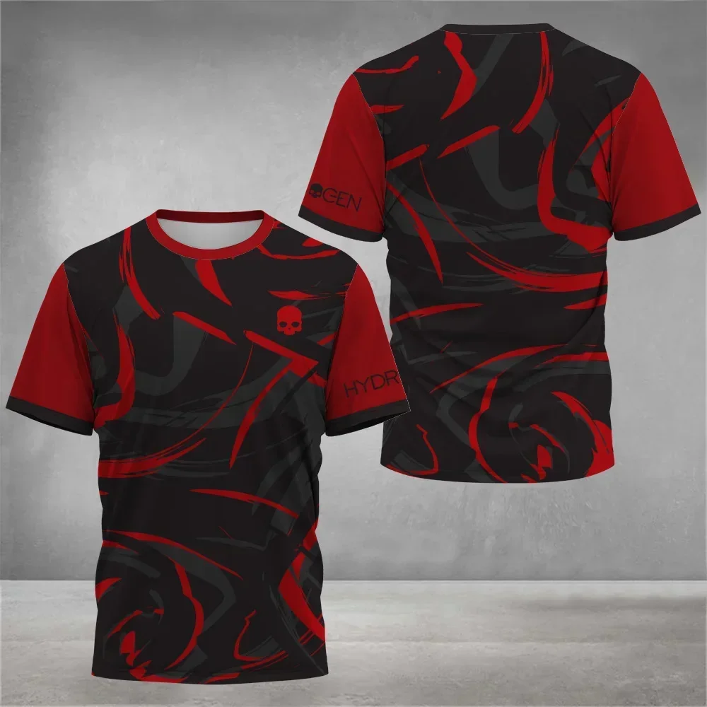 

Breathable Men's Padel Tennis Men T-Shirts Summer Outdoor Sports Short Sleeve Top Quick Dry Football Running Men Clothing