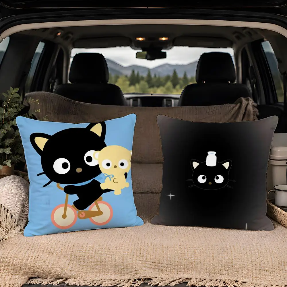 Cartoon Cat Classic Interior Look Small Space Upgrade Vivid Detail Practical Cushion Lightweight Soft Furnishing Low Maintenance