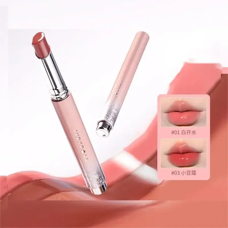 Genuine Original Judydoll Water Shining Lipstick Lip Glass Female Makeup Jelly Lip Natural Moisturizing Solid Lip Glaze Lipgloss