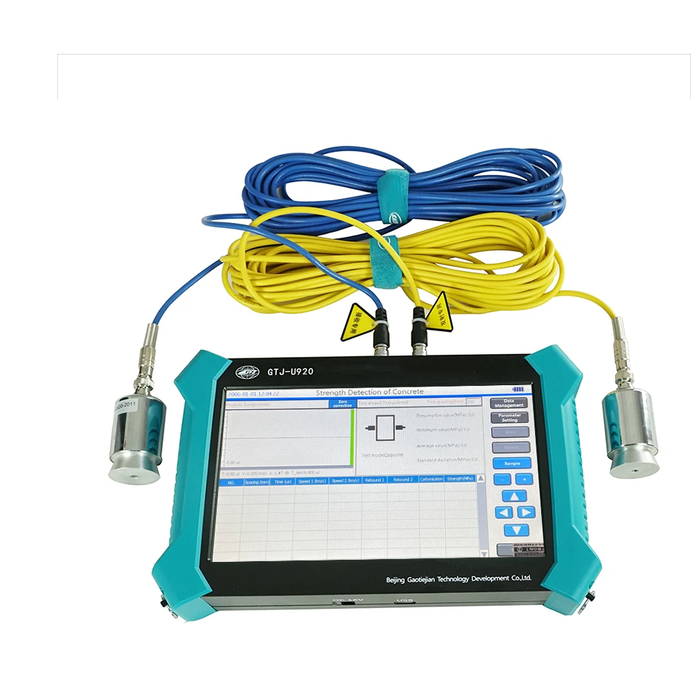 

Ultrasonic Concrete Testing Equipment Price High Precision Ndt Upv Integrated Ultrasonic Pulse Velocity Machine