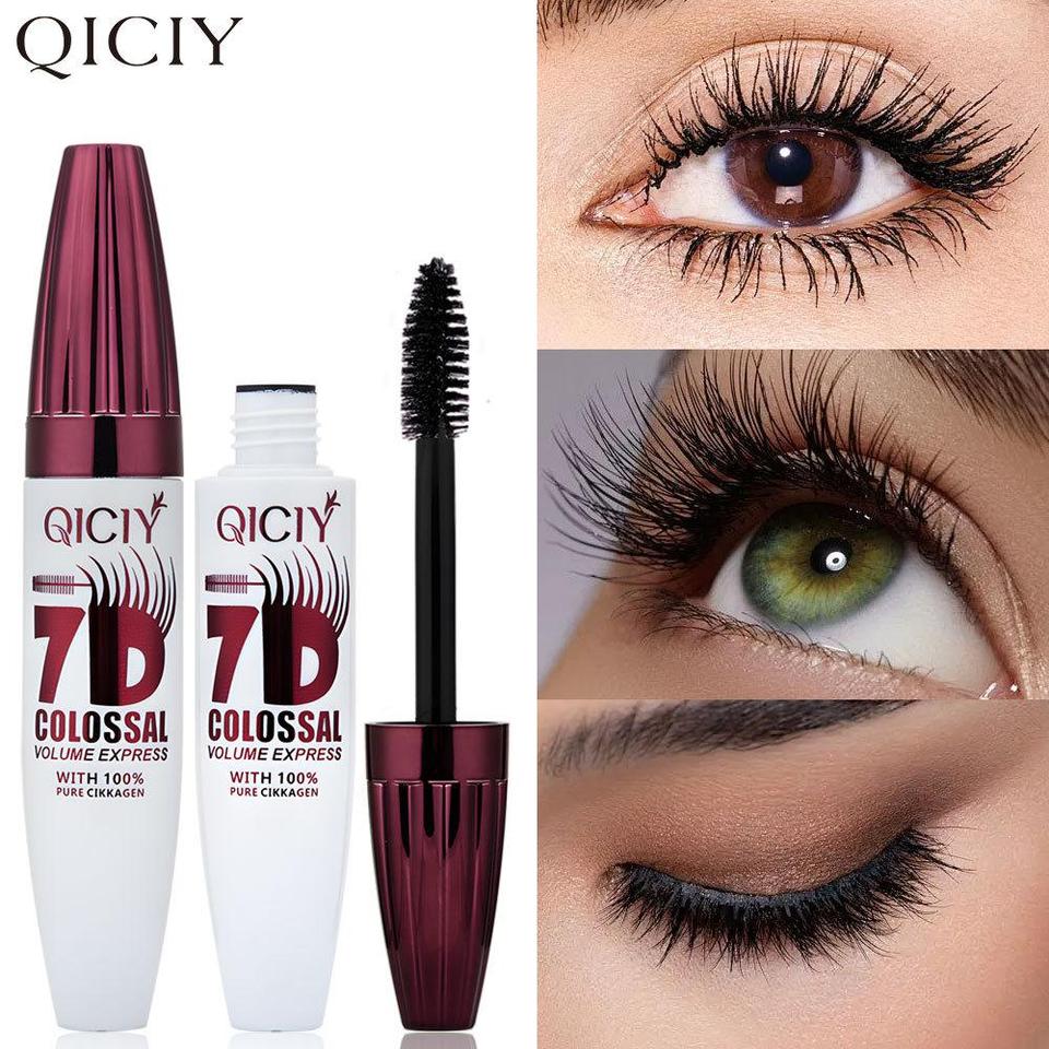  7D Waterproof Mascara Thickening Lengthening Liquid Fiber Curling Long-lasting Curly Eyelash Extension not smudge Cosmetics
