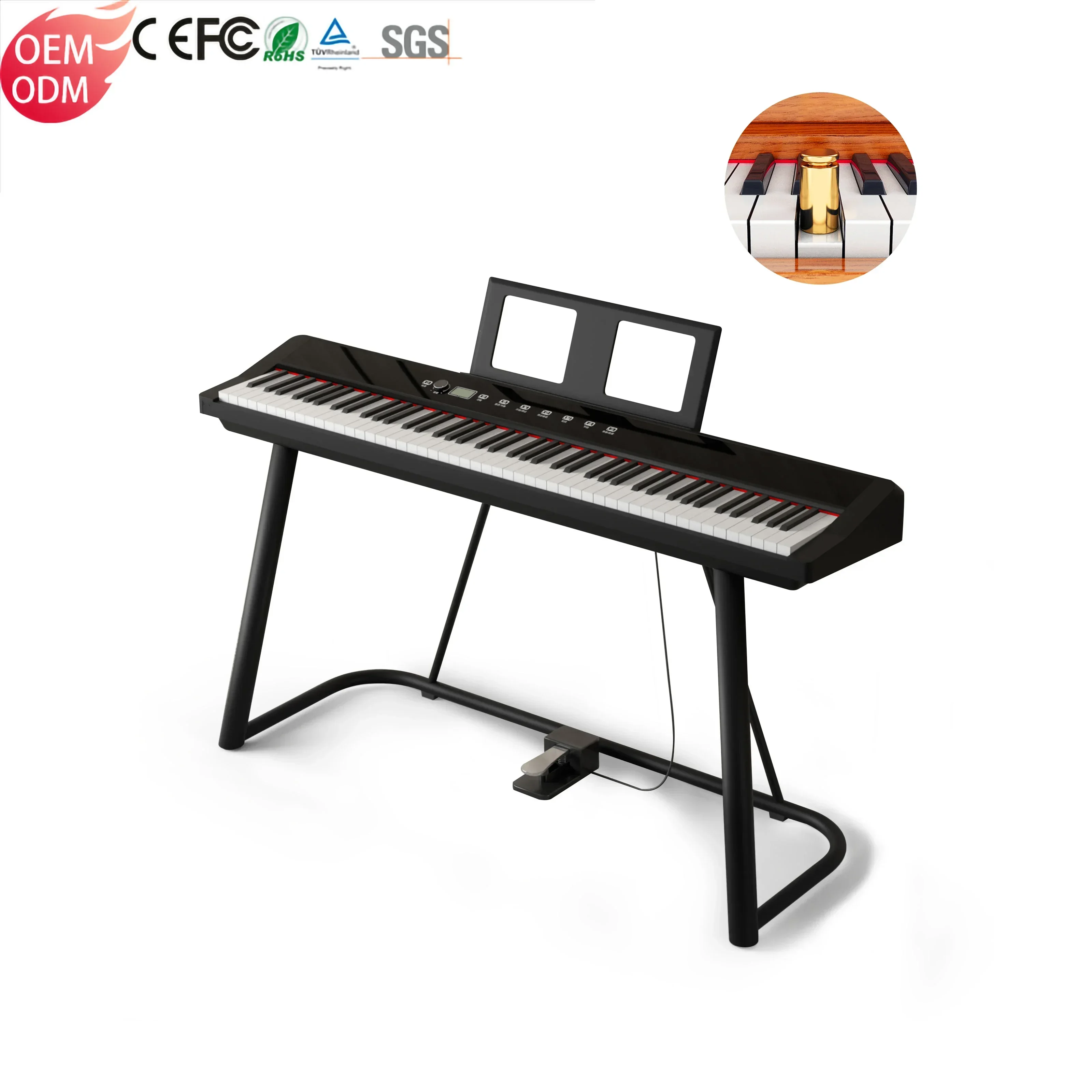 Best Electronic Piano For Sale Digital Piano 88 Weighted Key Clavier Midi Piano Weighted Musical Instruments