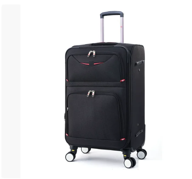 20 inch Suitcase detachable wheels baggage Men Oxford Expansion Rolling luggage Suitcase Trolley Bag  28 Inch Spinner Suitcase