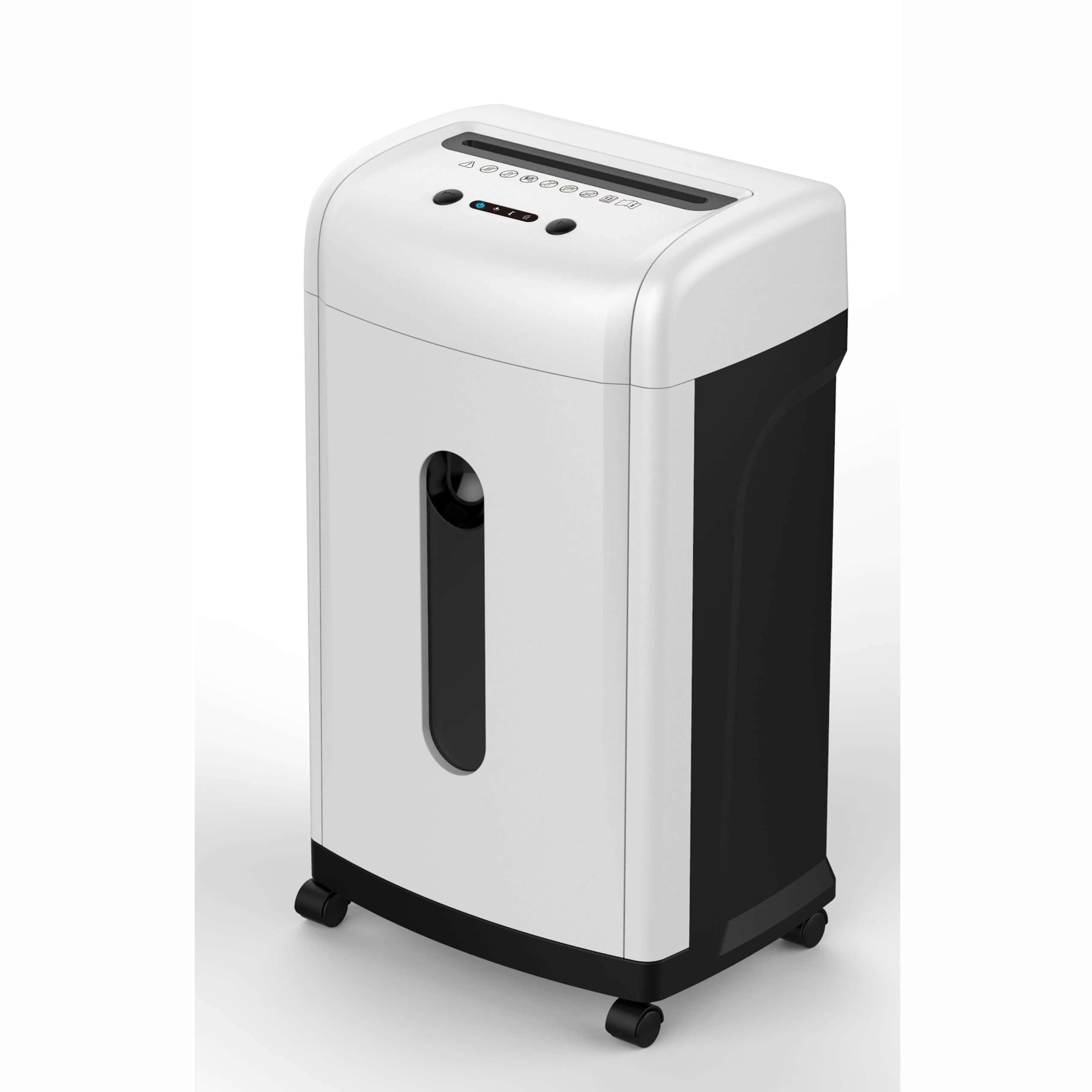 

PC425D Cross Cut 25 Sheets Paper Shredder With Pull Out Bin 30L For Office And Soho Plastic P-4 4*44mm