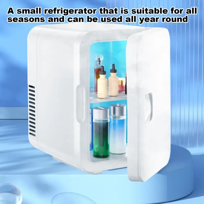 12V Car Mini Refrigerator Energy-Saving Makeup Skincare Fridge With USB Versatile Portable Refrigerator For Car Dormitories home