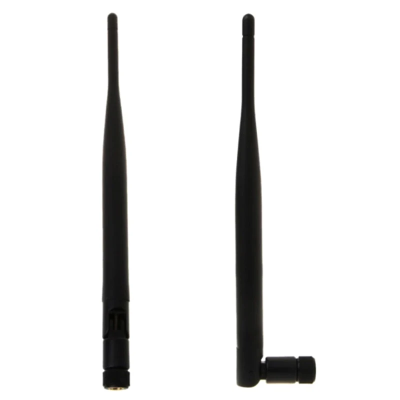 WiFi Antenna 5dbi 21cm U.FL/IPEX to RPSMA Pigtail Cable 2.4GHz Omni Aerial for Booster AP WLAN Router Modem USB Adapter Extender