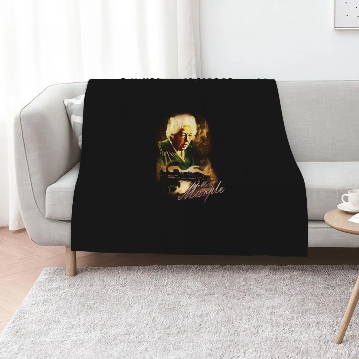 Miss Marple is a classic Agatha Christie character. Throw Blanket Sofa Luxury Designer Polar Camping Blankets