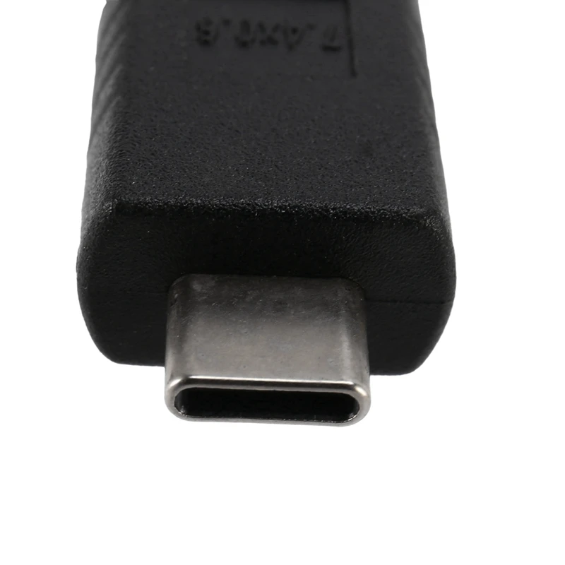 N75R-3X DC Jack 7.4 X 5.0Mm Input To USB-C Type-C Power Plug Charge Adapter For Laptop Phone