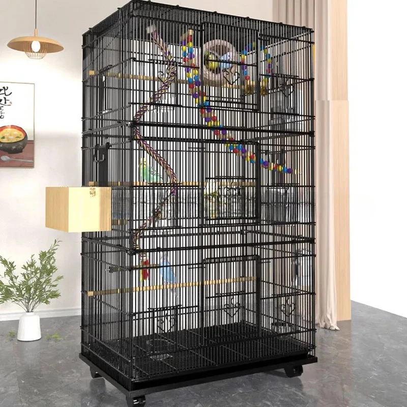 

Parrot Metal Bird Cage Perches Accessories Lovebird Pigeons Bird House Outdoor Parakeet Maisons Et Habitats Outdoor Garden Hut