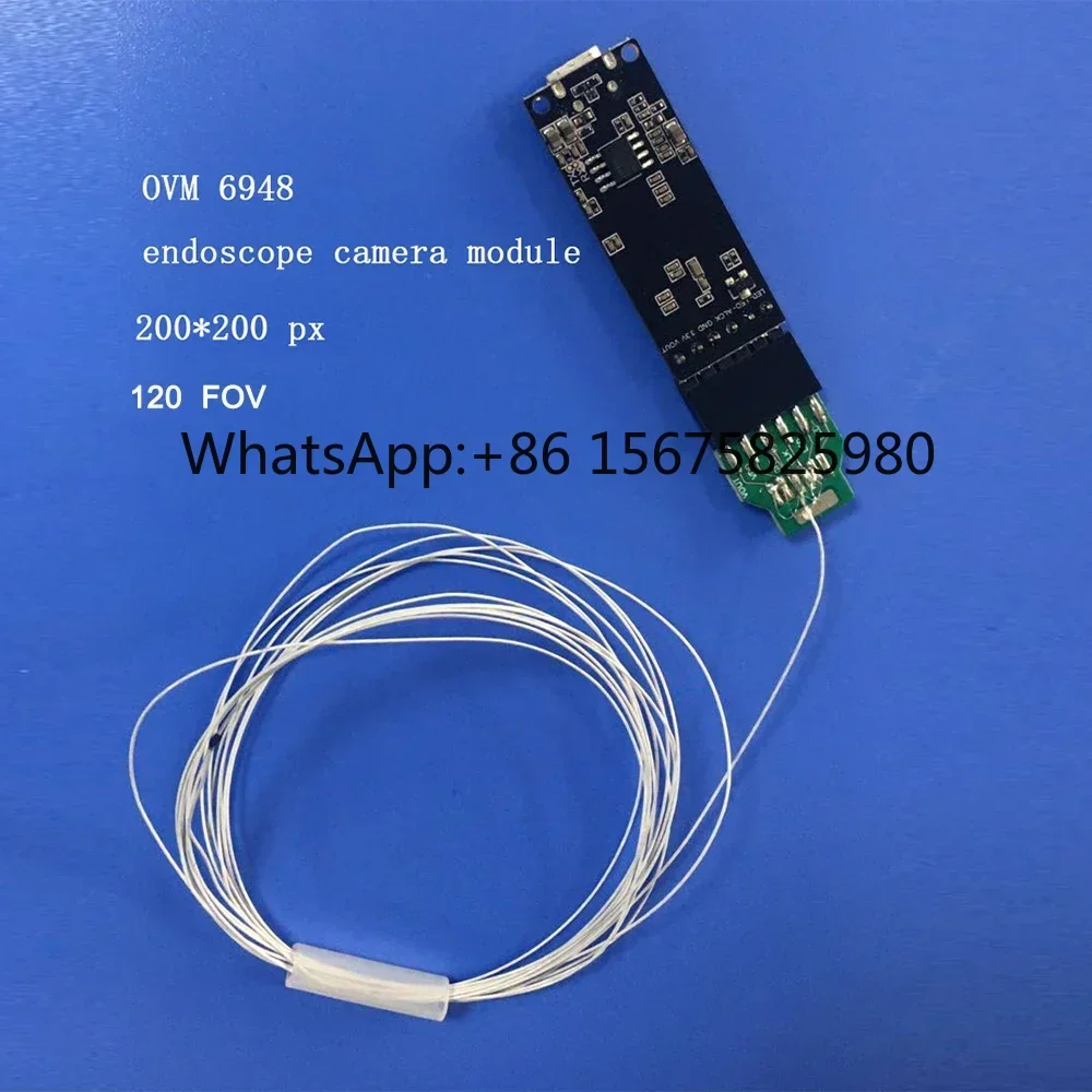 

USB WiFi Mini Camera Module 1.3mm 4 LEDs OVM6948 200x200P CMOS Sensor