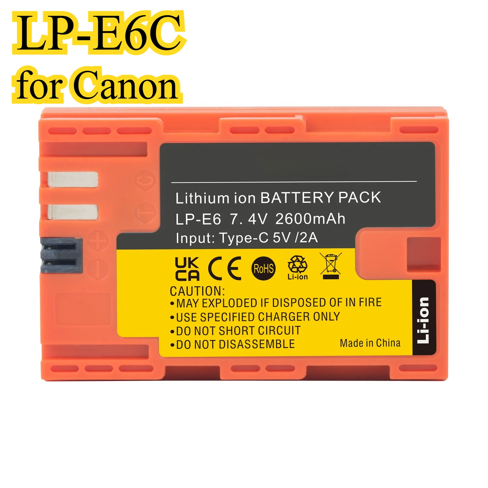LP-E6C 2600Mah High… - image