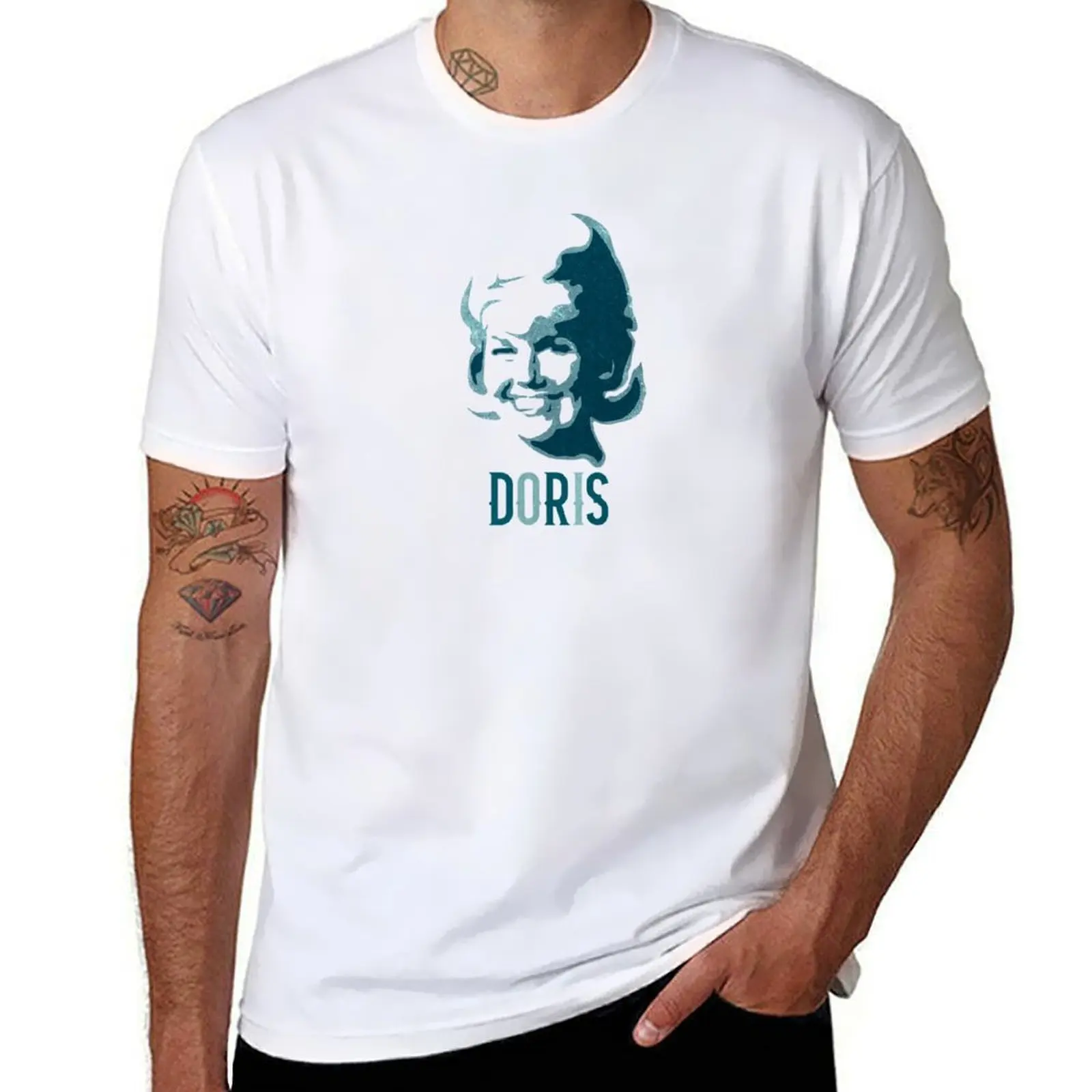

shirt Blue t mens in designer print custom man Doris shirts shirt graphic t T-Shirt t