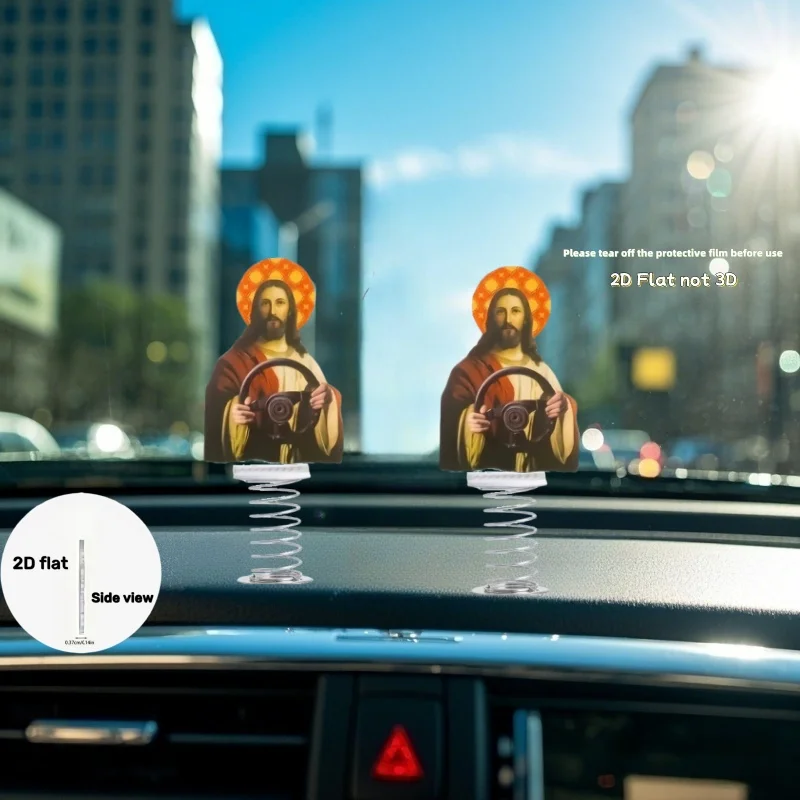 

2D Flat Acrylic car swing Ornament accesorios para auto home party Decor Thanksgiving Easter Labor Day gifts coche accesorio