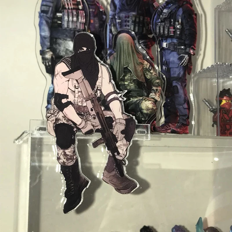 10 センチメートル/3.93 インチコール オブ デューティ クルット スタンディング プレート アクリル クリエイティビティ ゲーム周辺機器 コレクタブル デスク コレクタブル おもちゃ ホビー ギフト