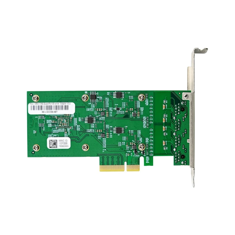 Imagem -03 - Placa de Rede Gigabit Ethernet para Desktop Portas Rj45 Chip I226 Servidor Pci-e x4 Nic I226-t4 2.5g