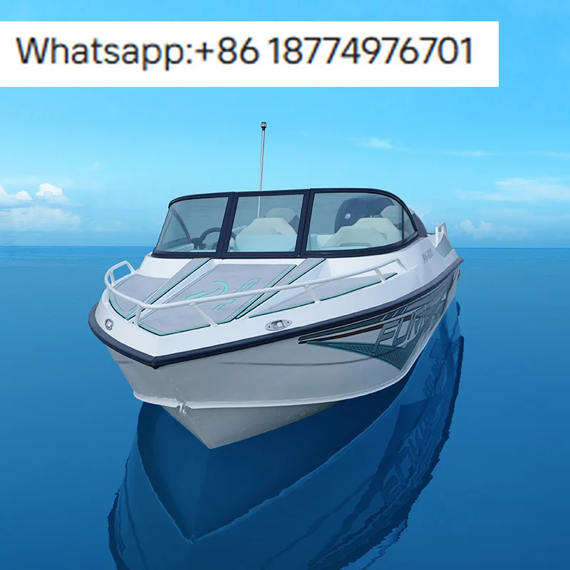 Yate Deportivo de Aluminio para Pesca en Filipinas, Motor de 150HP con Remolque Opcional, Barcos de Pesca