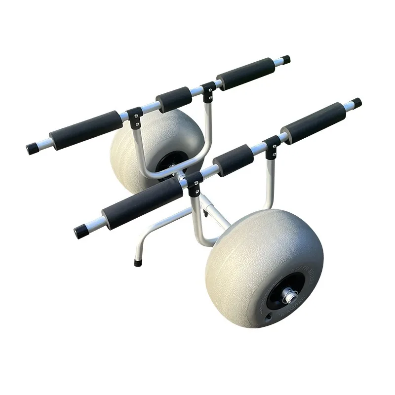 

For kayaks, avatars, rubber boats, trailer two-wheeled small trolleys can be folded, and the boat carrier is placed with