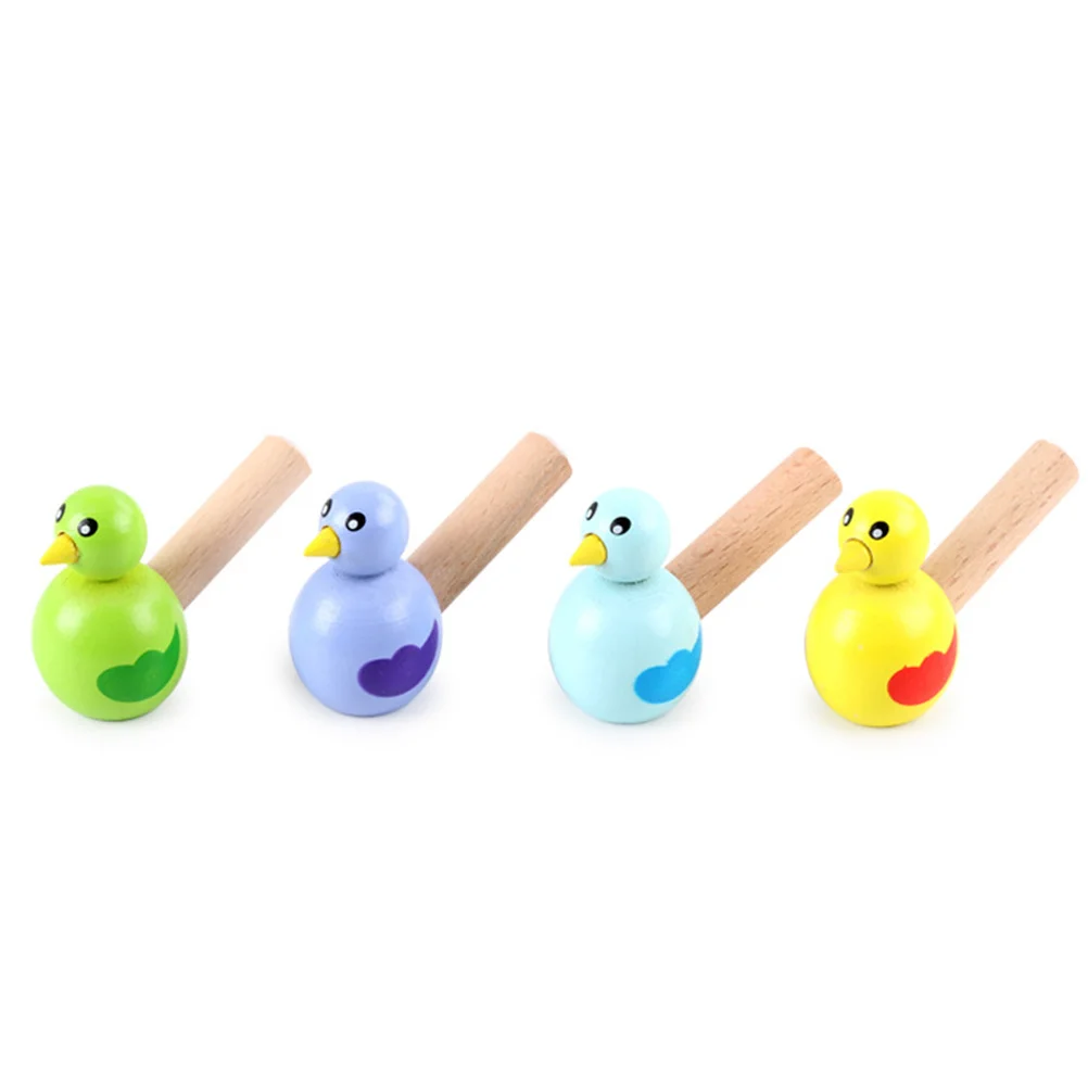 

Cartoon Bird Whistle Colorful Wood Creative Noise Maker For Party Festival Sports Christmas Gift Whistle Bird