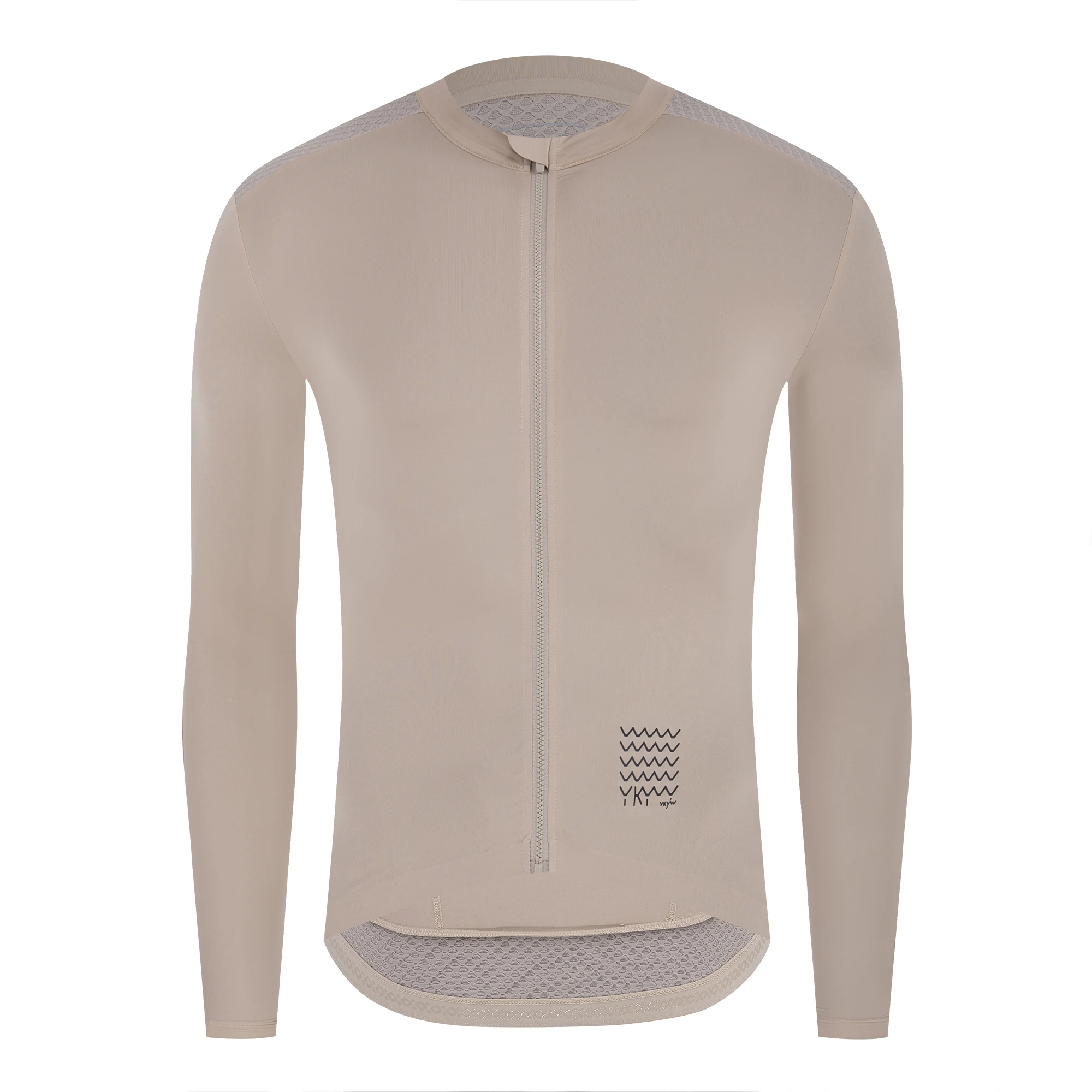 YKYWBIKE Men's Cycling Jersey Long Sleeve Lightweight Pro Team Anti-sweat Breathable Road Bike Jersey Bicycle Shirt image 3
