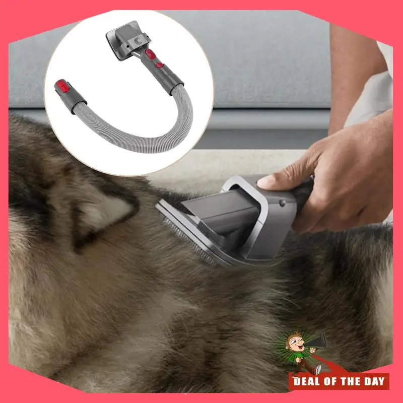 تسليم 24 ساعة لأداة العناية بالحيوانات الأليفة دايسون مرفق شعر الحيوانات الأليفة، مكنسة كهربائية لفرشاة الكلاب لخرطوم دايسون V11 V10 V8 V7 V6