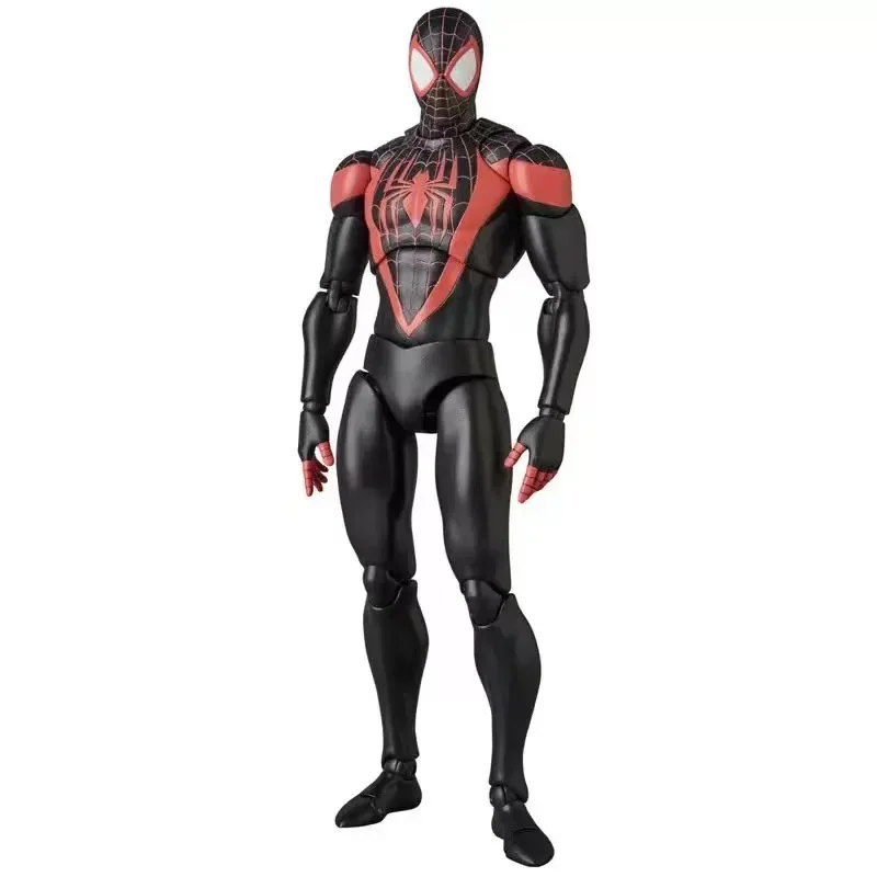 CT Toys Maf 092 Spiderman Miles Morales Action Figure Ultimate Spiderman Figurine PVC Collection Comics  ألعاب مايلز موديل #3