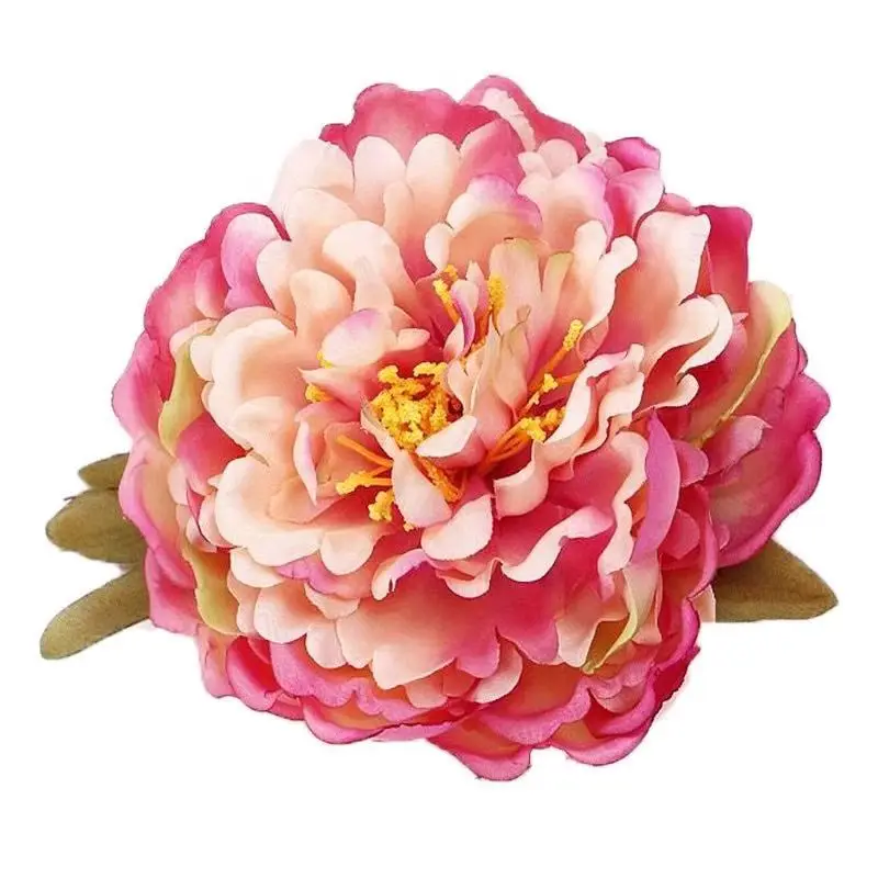 Moutan Peony  Artificial Flower Hair Clip  Brooch Beach Party COS Hair Accessory Hair Ornament