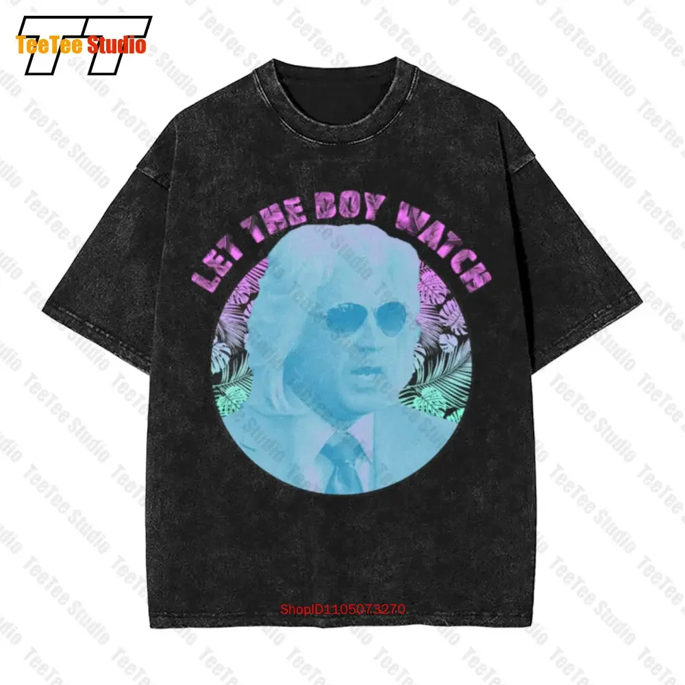 Ashley Schaeffer Let The Boy Watch Vintage Oversized T-Shirt CSFY