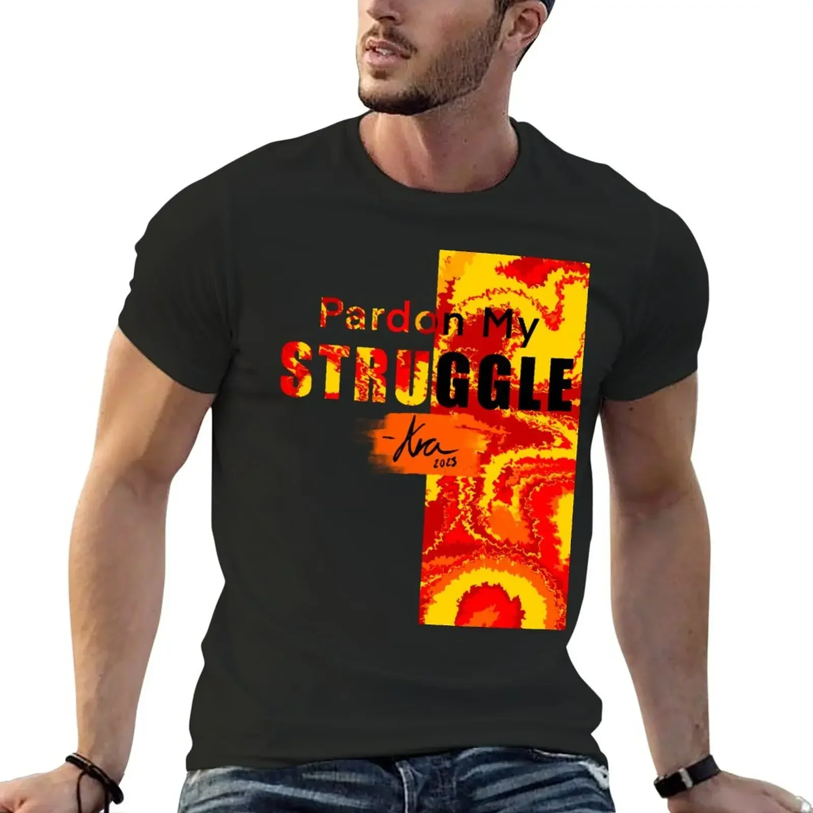 

Pardon My Struggle Quote T-Shirt hippie clothes anime t shirts summer tops cheap stuff shirts men graphic