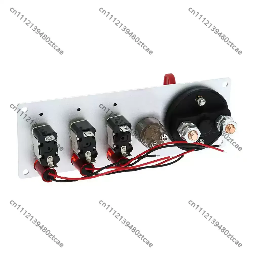 Racing Car Modified Combined Switch Panel Ignition Start Button Dashboard Power Cut Off Control Accessories