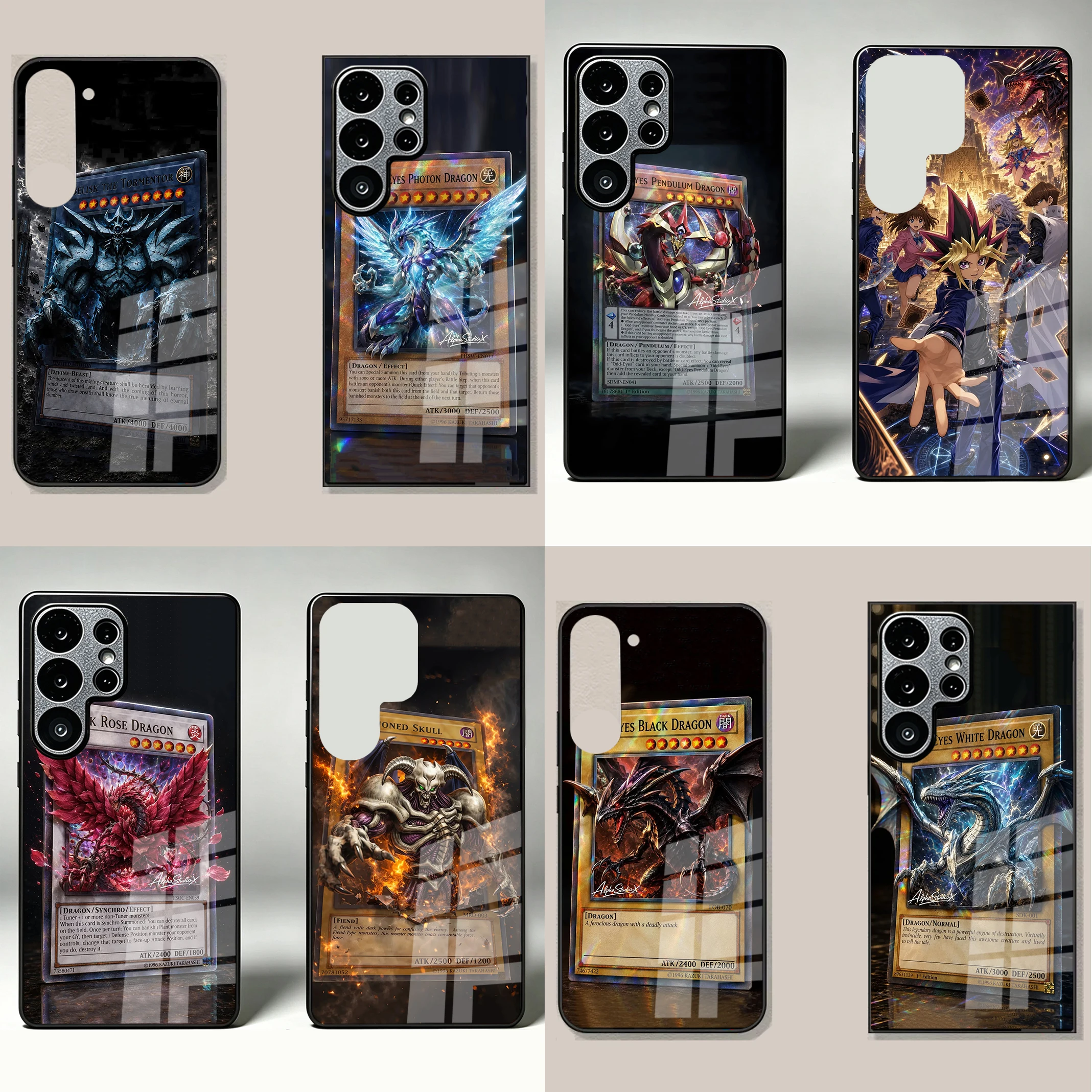 YuGiOh Dark Magician Series Phone Case For Samsung Galaxy S26 S24 FE S25 EDGE S23 S22 ULTRA S21 S20 PLUS S10 LITE Glass Photo Mi
