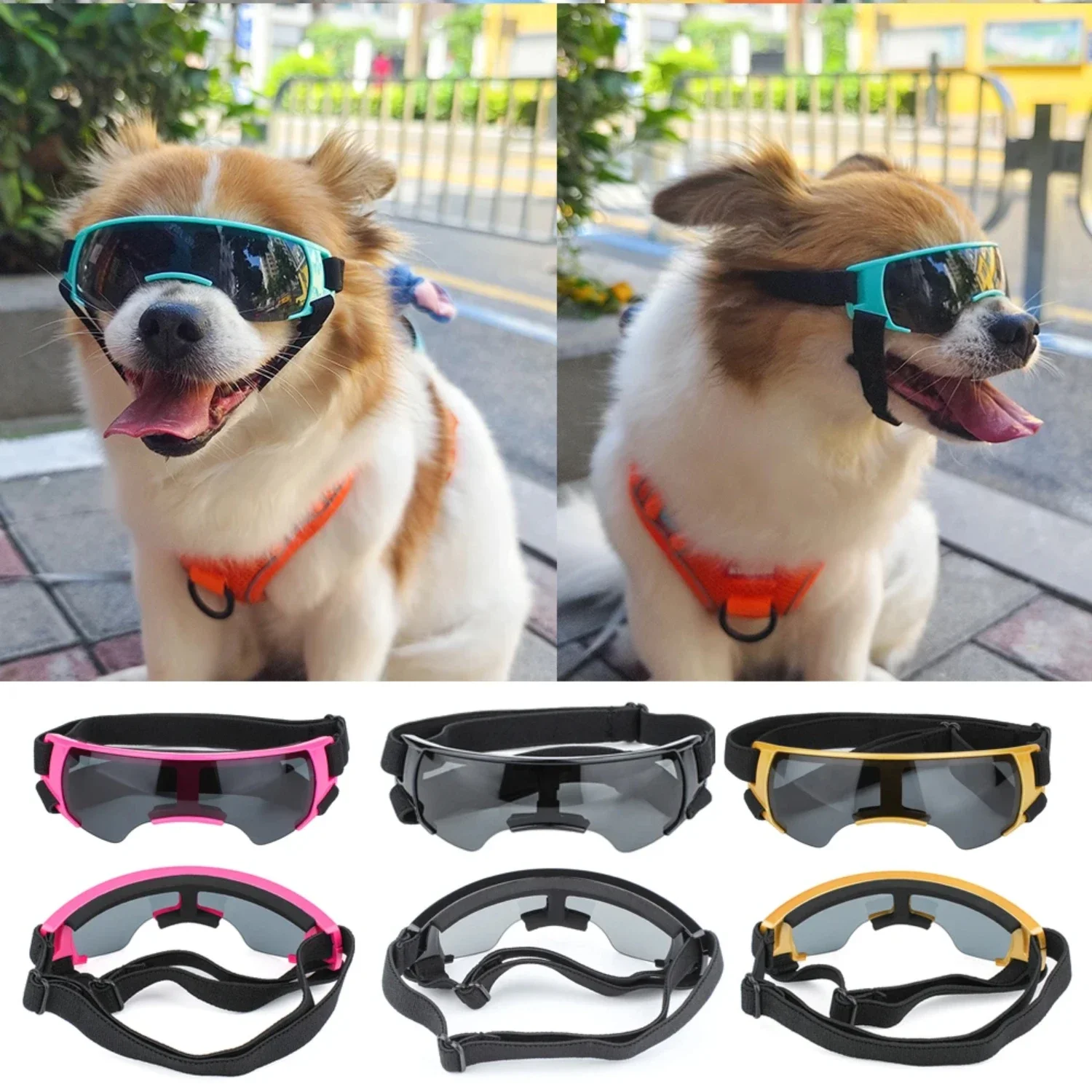 Stylish and Fashionable Small Breed Dog Sunglasses - Protective and Trendy Eyewear for Your Stylish Pooch - Cute UV Protection S