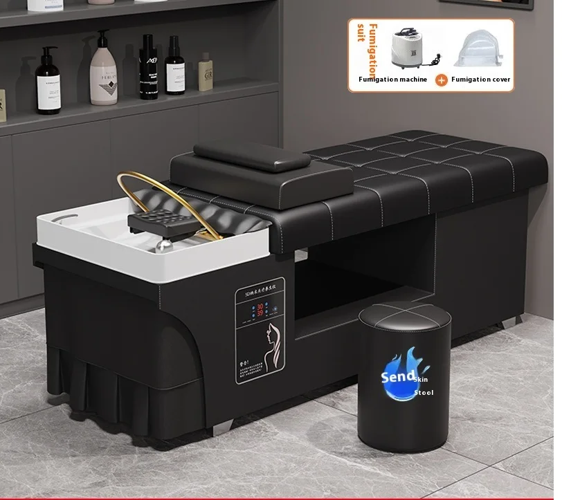 

Shampo Head Spa Auto Relaxing Water Circulation Hair Washing Bed System