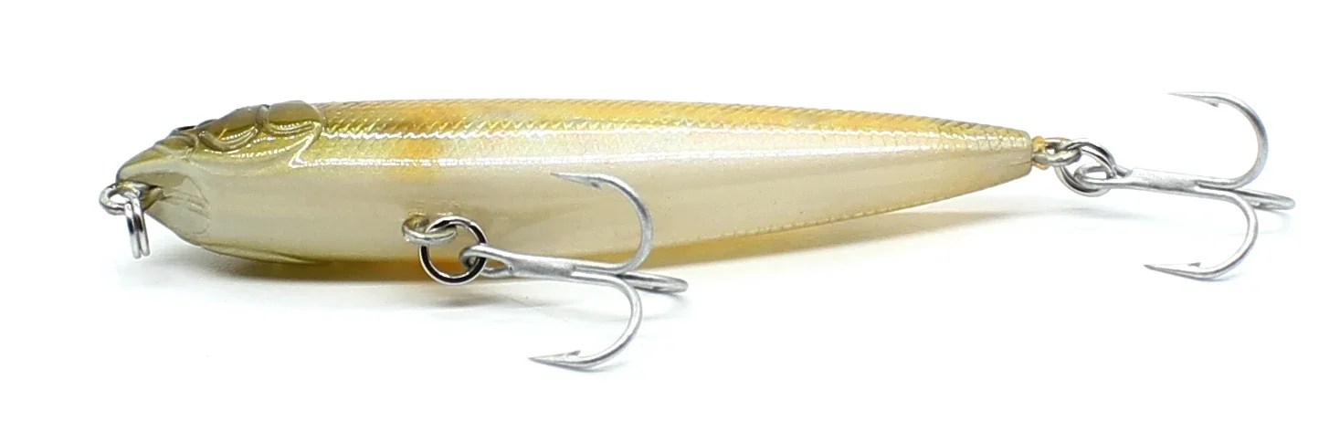 Topwater Walking The Dog 60 mm 3,4 g 105 mm 15,6 g harter Köder schwimmender Bleistiftstab Angelköder Bassoberfläche Schwimmer Wasser VMC Haken – Detail 22