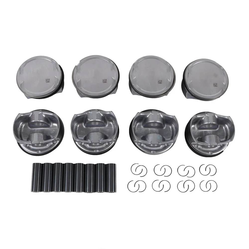 Engine Parts Piston & Rings Set Fit 6.3 L V8 Gas M156 For Mercedes-Benz C63 AMG W204 ML63 W211 CL63 6.3L 1560300517