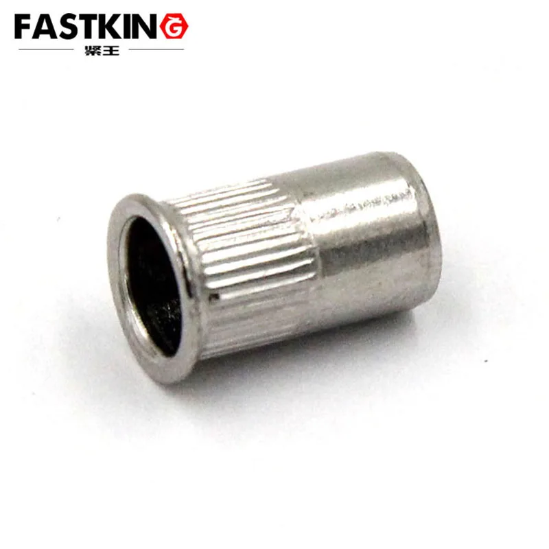 1-20Pcs/Bag M4*10 M5*12 M6*18 M8*17 SS304 Small Countersunk Head  Insert Nutsert Cap Rivet Nut