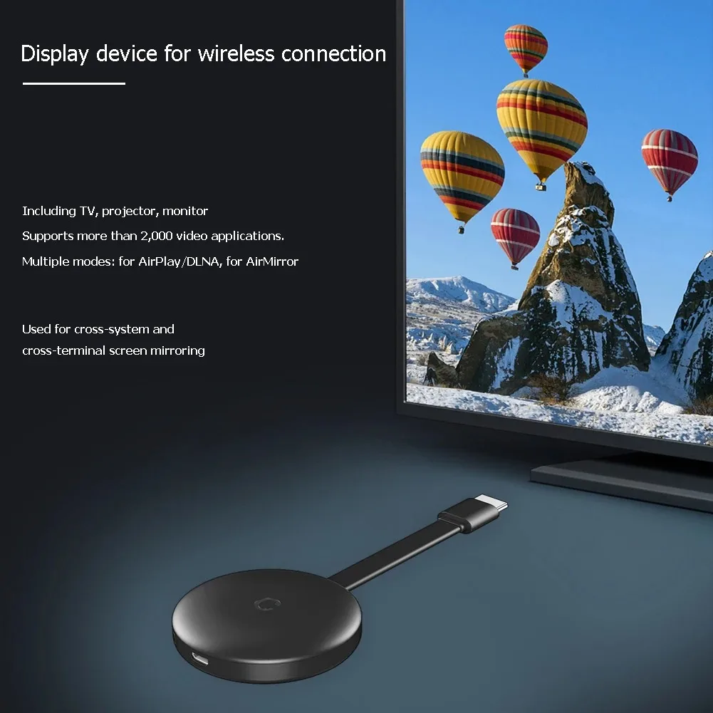 G12 TV Dongle Wifi Wireless TV Stick 1080P HD Mirror Screen HDTV Projector Monitor Display Receiver Adapter for IOS Android