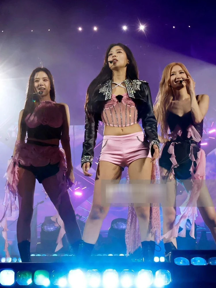  Jennie Performance Outfit Jazz Dance Stage Costume Women's Group Bohemian Style Festival Fashion Dancewear view 3