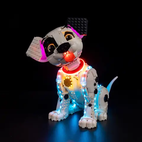 Led Light Kit for LEGO 101 Dalmatians Puppy 43269 with Lamp Ideas Not Include Building Blocks