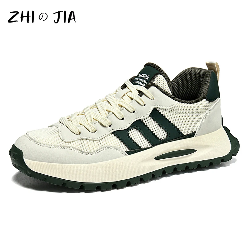Men's Spring Casual Sneaker Outdoor Trendy Matching Shoes Summer Mesh Breathable Shoes Driving Footwear 39-45