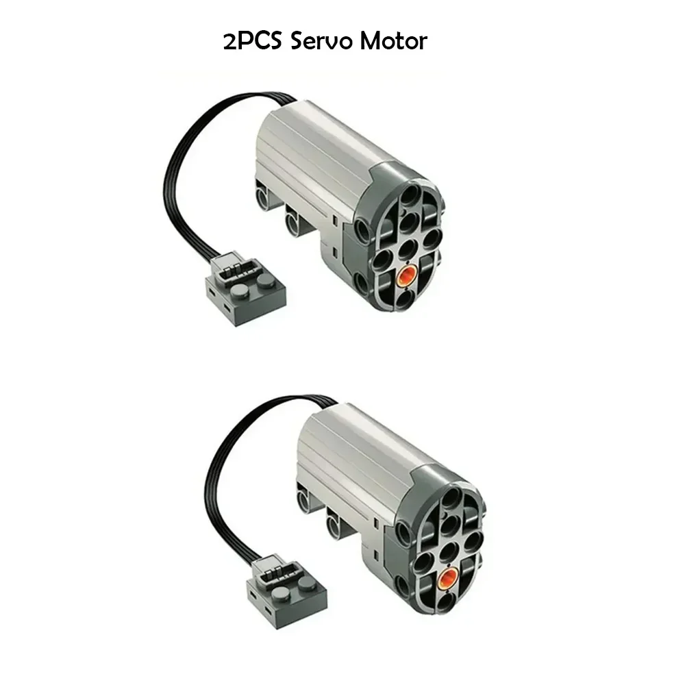 Power Functies M L XL Motor Servomotor Technisch onderdeel 8882 8883 88003 88004 MOC Bouwsteenspeelgoed Compatibel met Legoeds-auto