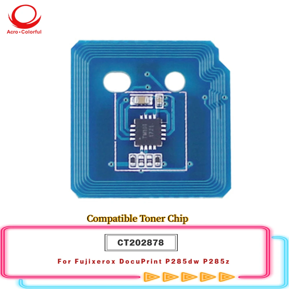 4.5K CT202878 Toner Chip for XeroxFujixerox DocuPrint P285dw P285z Laser Printer Copier Cartridge Refill Chip