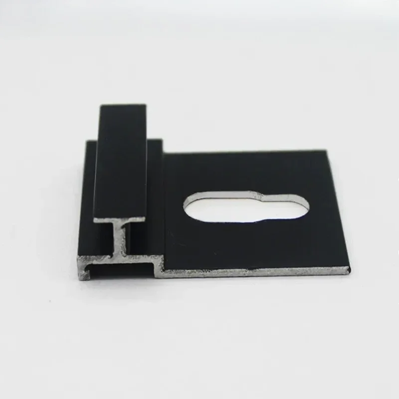 50 Uds. De sujetadores colgantes para azulejos cerámica, Clip fijación ladrillo fino pared externa, hebilla con