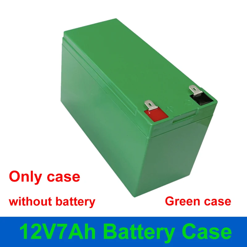 12V 7Ah Batterij Case Fit 21Pcs 18650 Cellen 12V7Ah Lege Doos 3*7 Houder 3S25A Bms Nikkel strip Opbergdoos Voor Diy Batterij