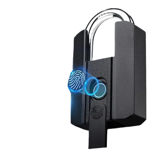 Wholesale Fingerprint Padlock for Smart Large Password Bluetooth Remote Warehouse Iron Door Gym Locker Cabinet Door Lock