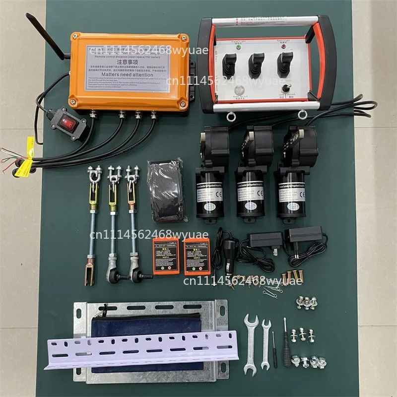 Constant speed 1-way vehicle-mounted crane, wireless remote control, folding arm crane drilling machine,  self-integrated
